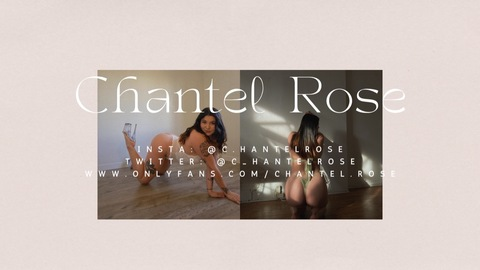 Header of chantel.rose
